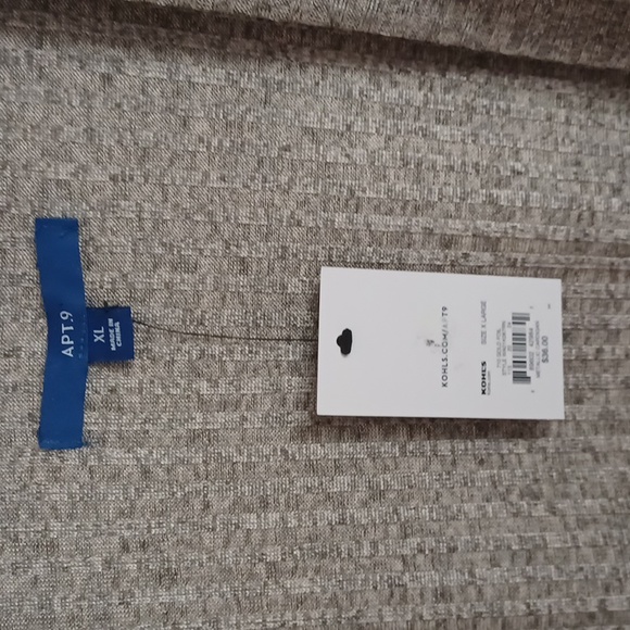 Apt.9 Gold Metallic Cardigan.  Sz. XL. - Picture 2 of 4